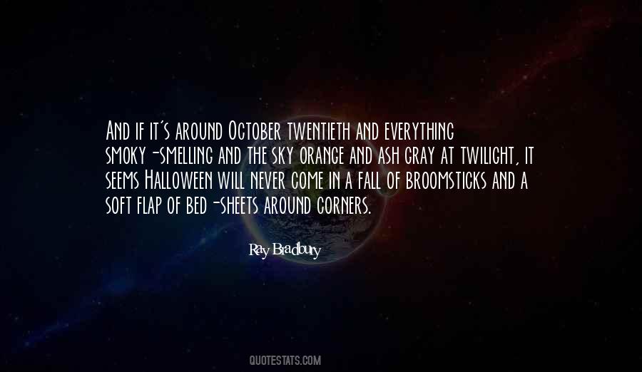 Quotes About October And Fall #158690