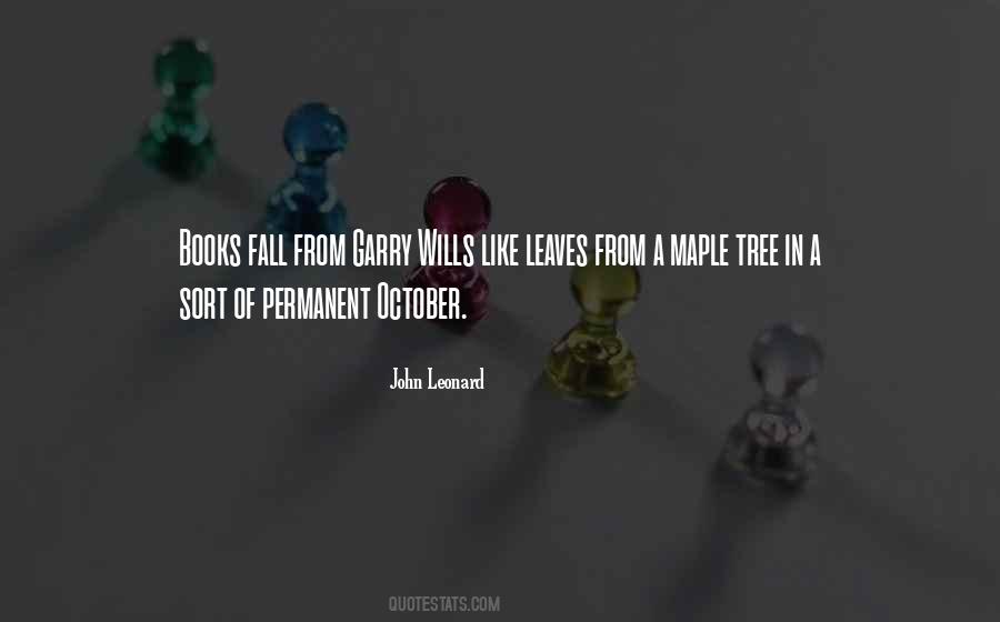 Quotes About October And Fall #954850