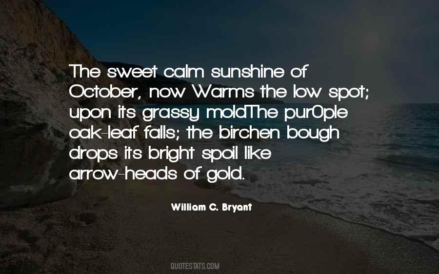 Quotes About October And Fall #964492