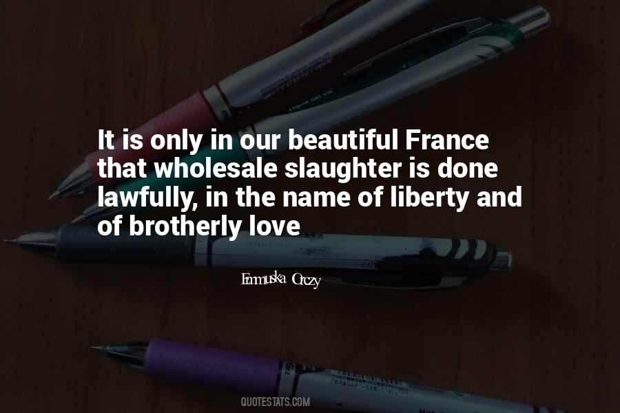 Quotes About France And Love #714585
