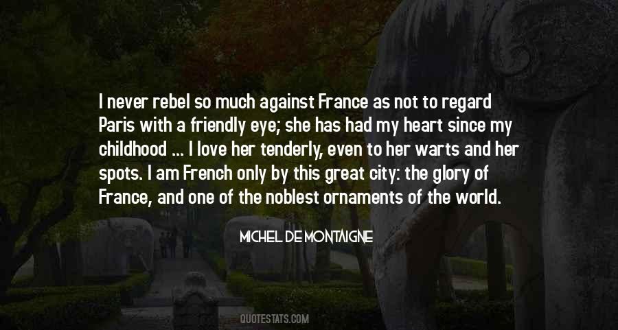 Quotes About France And Love #769367