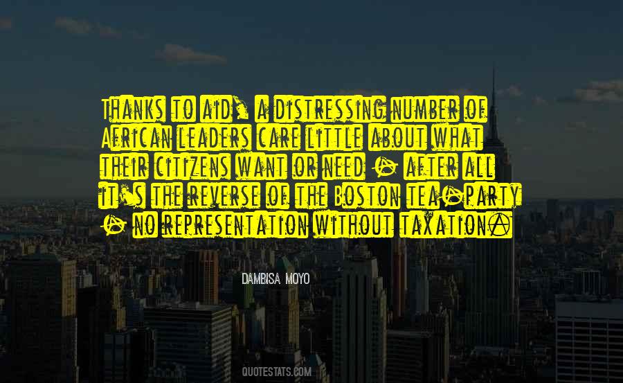 Quotes About No Taxation Without Representation #991343