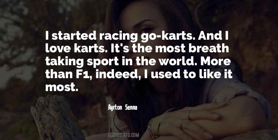 Quotes About Go Karts #651926