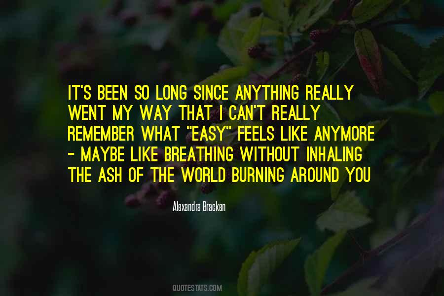 Quotes About The World Burning #1811074