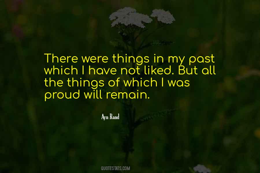 Quotes About Things Of The Past #47755