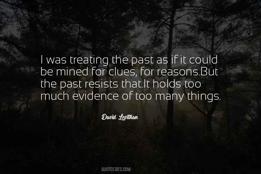 Quotes About Things Of The Past #86078