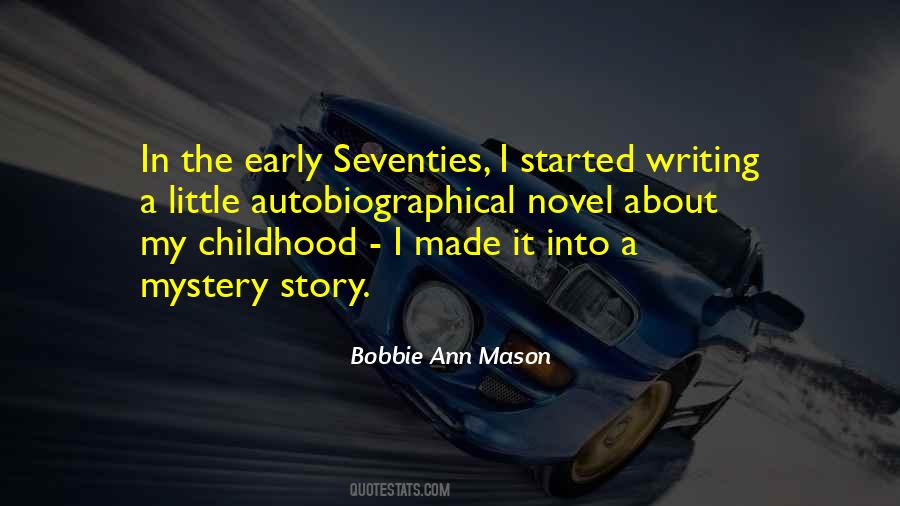 Quotes About Mystery Writing #1191538