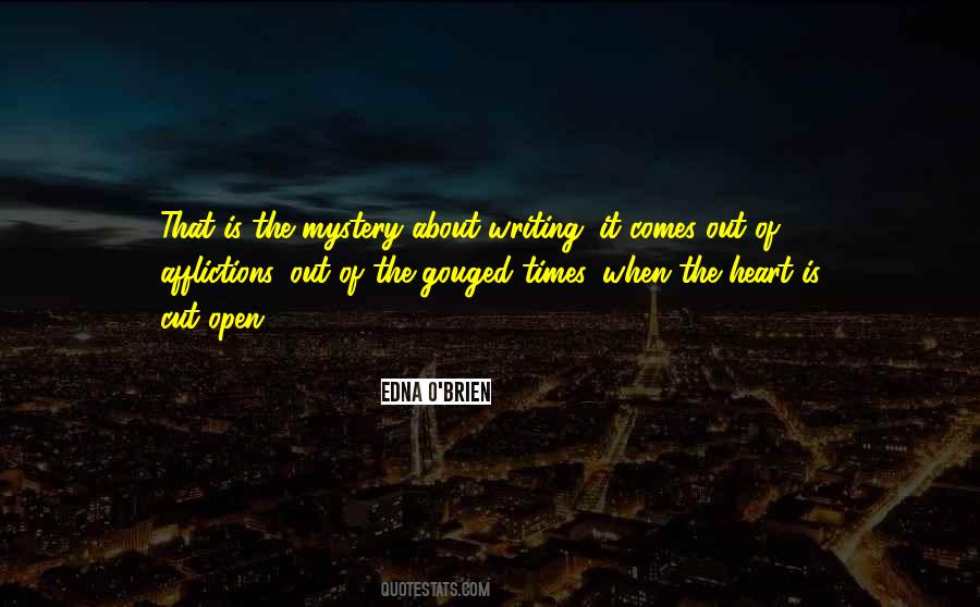 Quotes About Mystery Writing #1613166