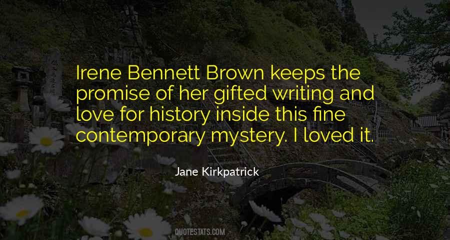 Quotes About Mystery Writing #857406