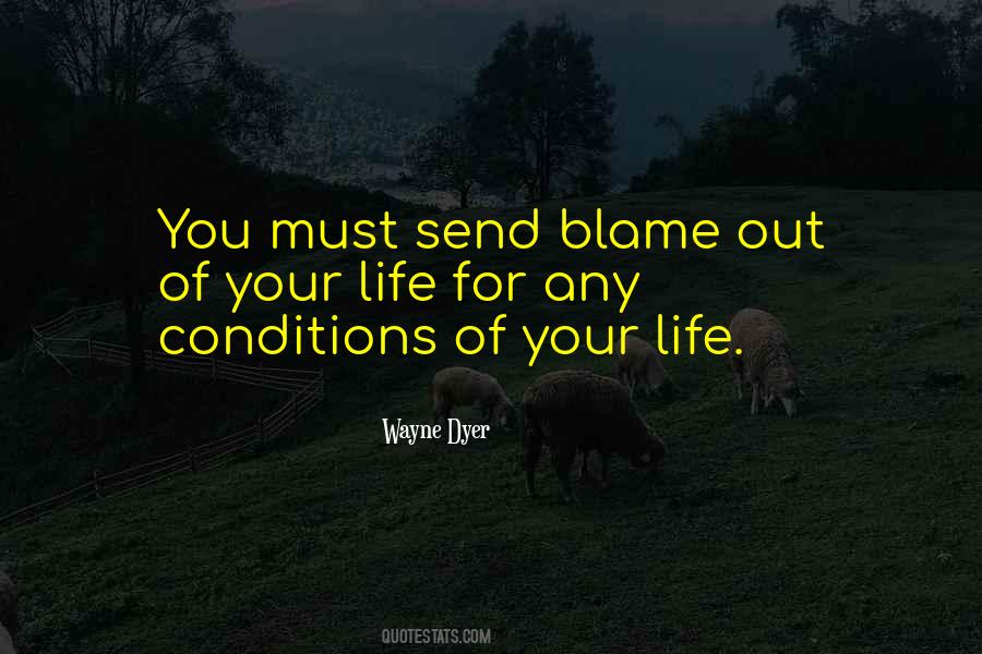 Life Blame Quotes #422737