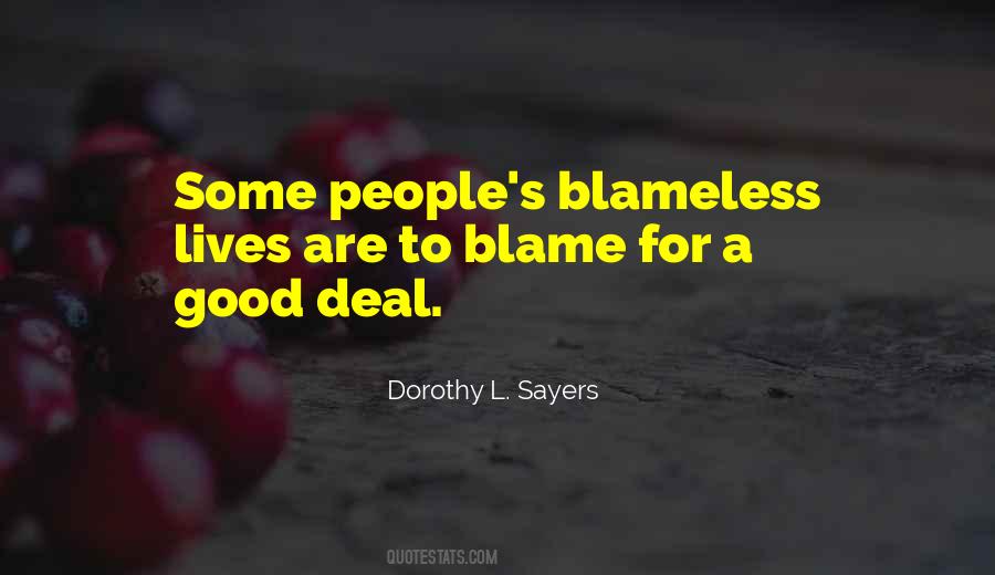 Life Blame Quotes #765511