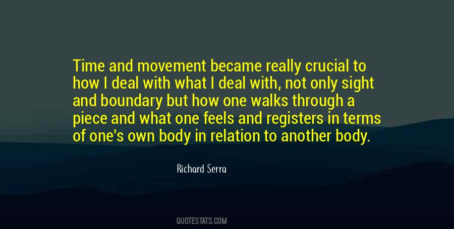 Quotes About Movement Of The Body #878508