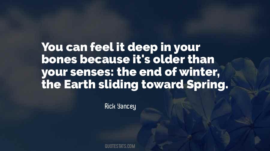 Quotes About The End Of Winter #1091330