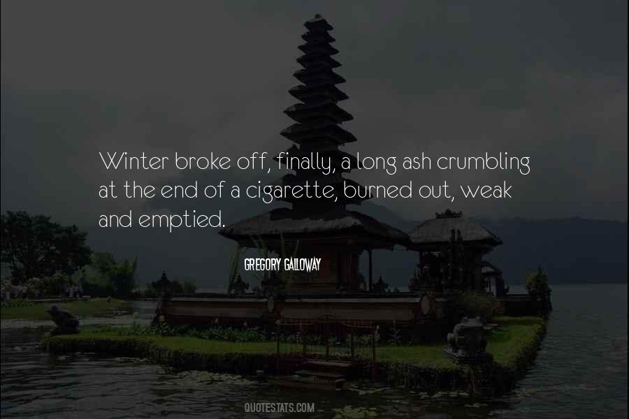 Quotes About The End Of Winter #892756