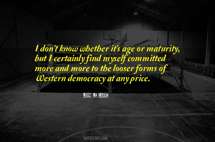 Quotes About Age And Maturity #32118