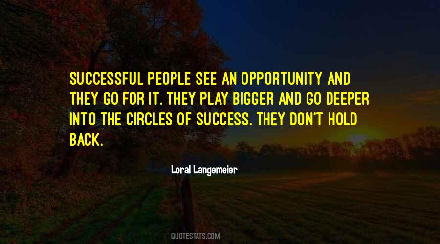 Opportunity For Success Quotes #1453184
