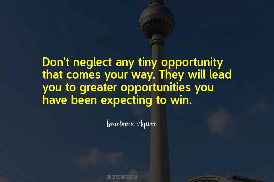 Opportunity For Success Quotes #1842594