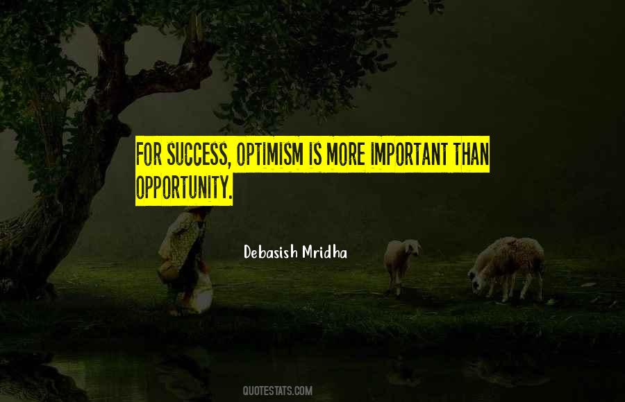 Opportunity For Success Quotes #199666