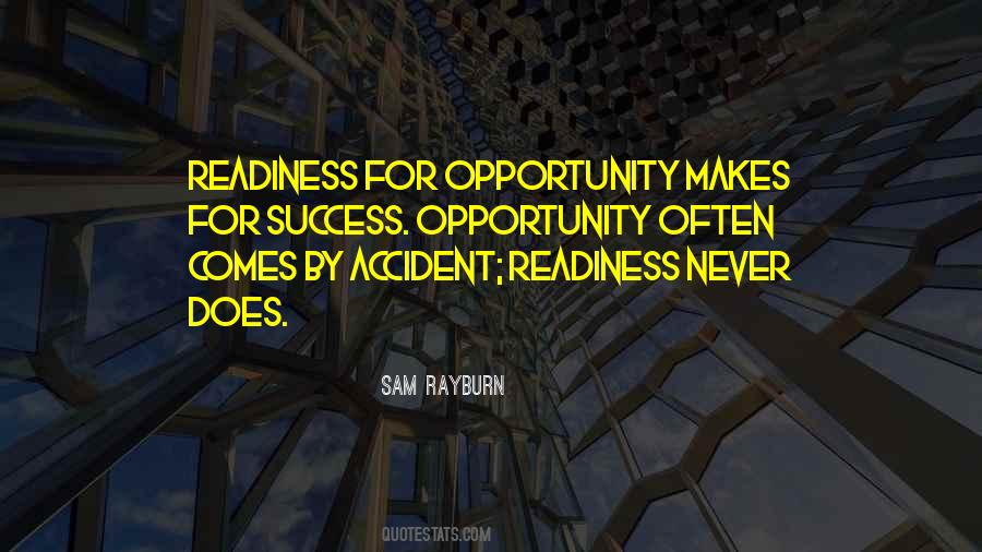 Opportunity For Success Quotes #827564