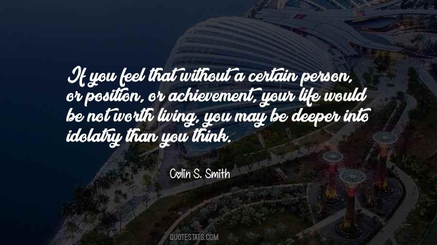 Quotes About Living Without You #342199