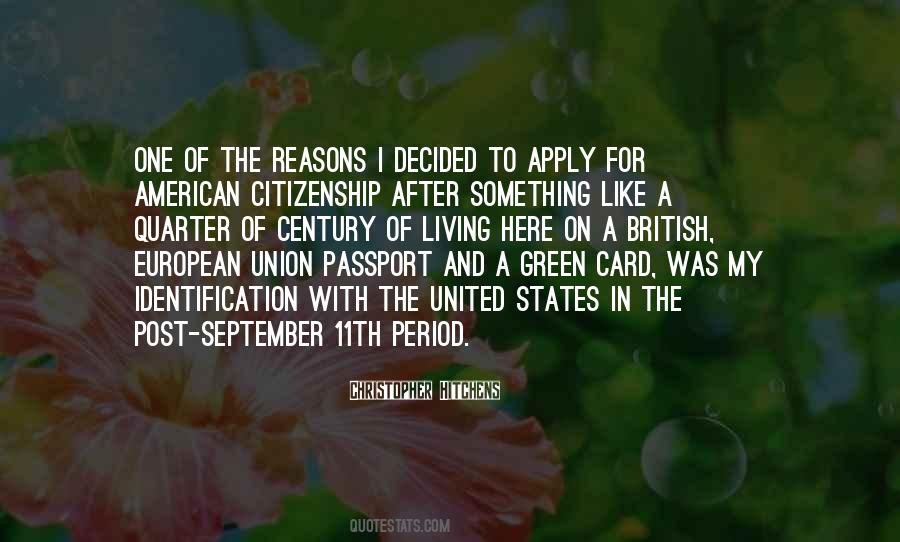 Quotes About European Citizenship #567119