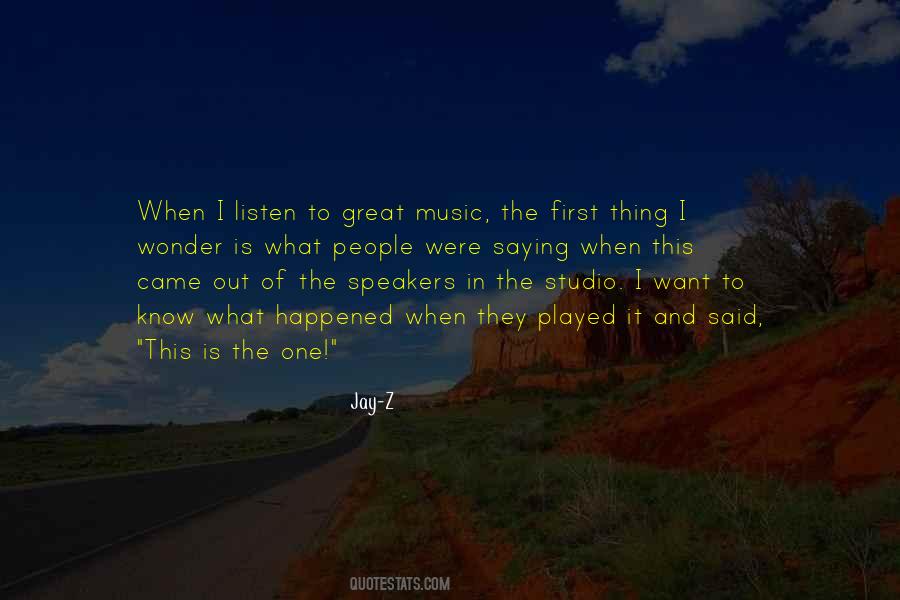 Quotes About Music Studio #1113722
