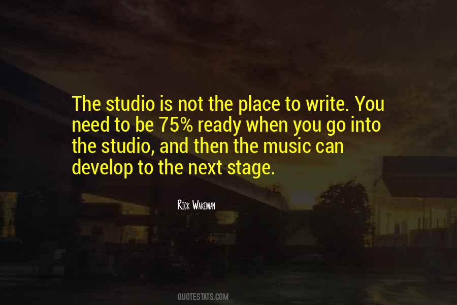 Quotes About Music Studio #210312