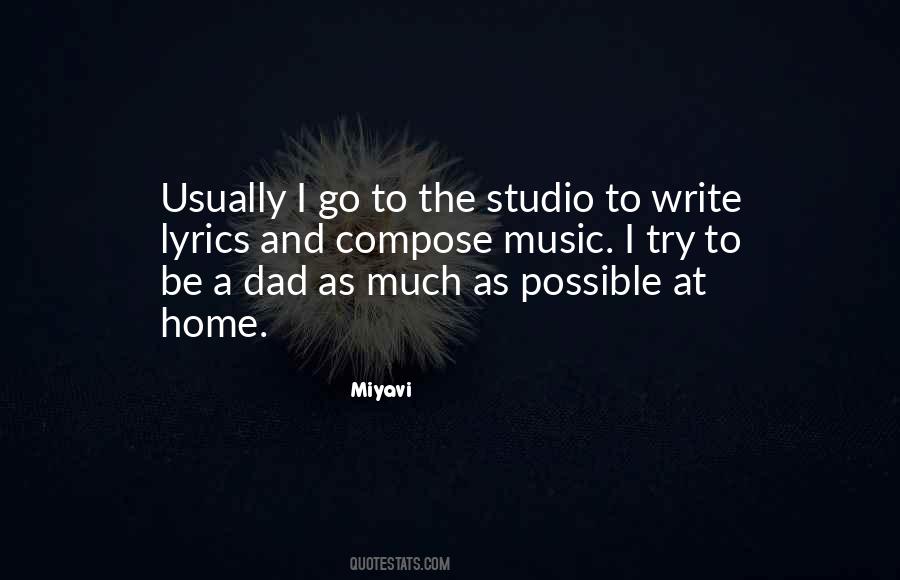 Quotes About Music Studio #264511