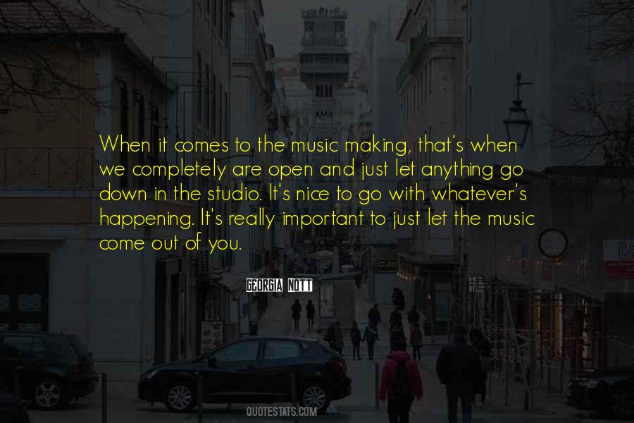 Quotes About Music Studio #645364