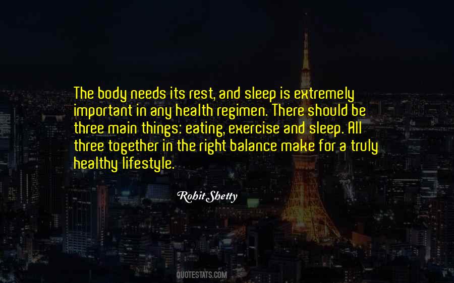 Quotes About Sleep And Exercise #1671738