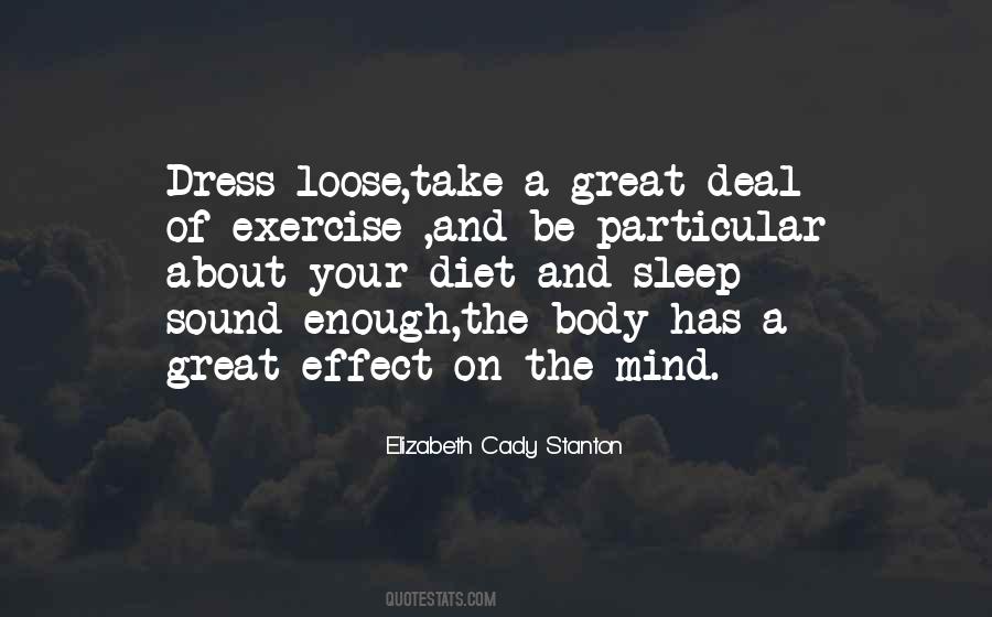 Quotes About Sleep And Exercise #333623