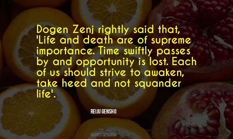 Quotes About Opportunity And Time #348742