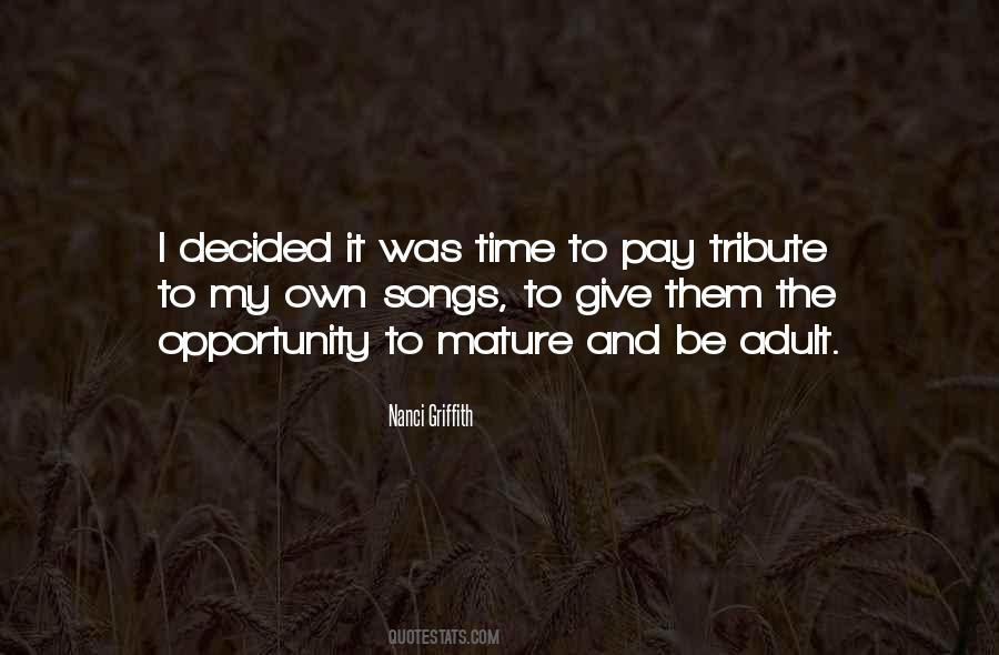 Quotes About Opportunity And Time #373555