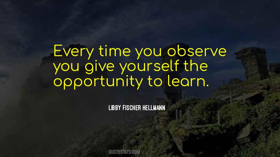 Quotes About Opportunity And Time #37968