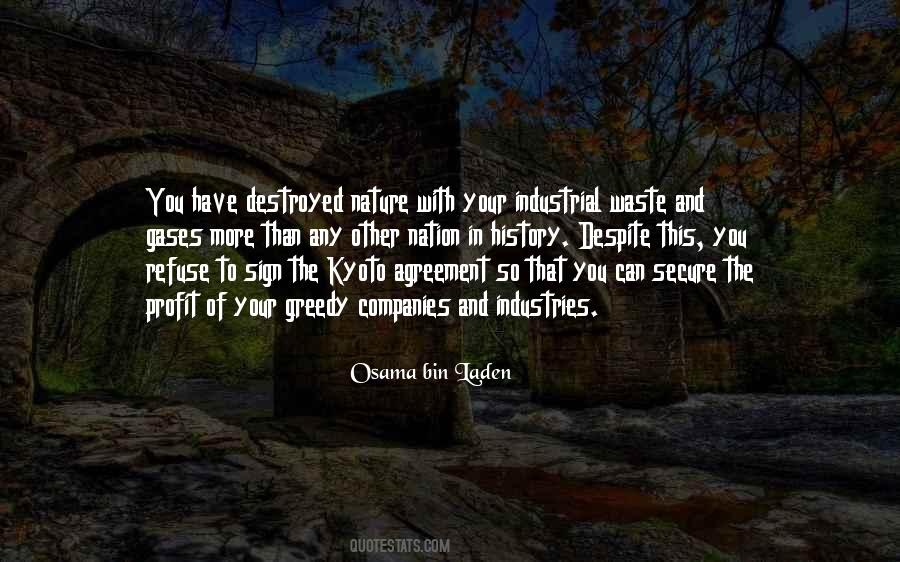 Industrial Waste Quotes #688356