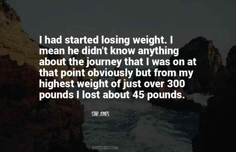 Quotes About Losing Pounds #121251