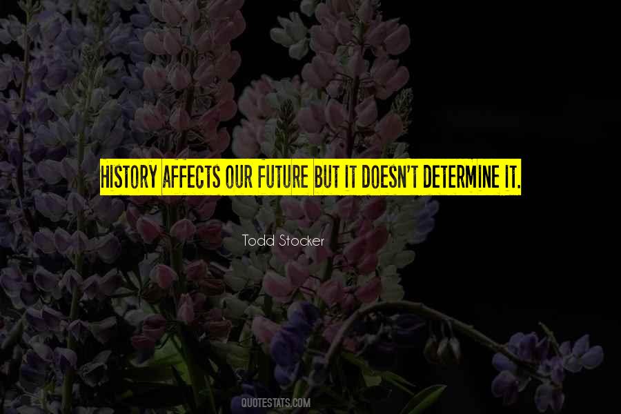 Quotes About How History Affects Us #36091