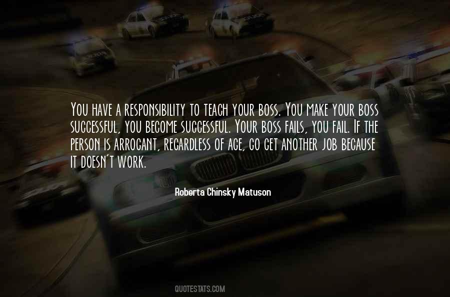 Quotes About Age And Responsibility #1241343