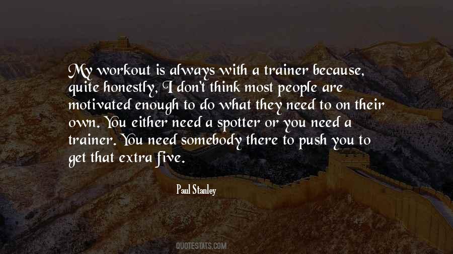 Quotes About A Trainer #1591326