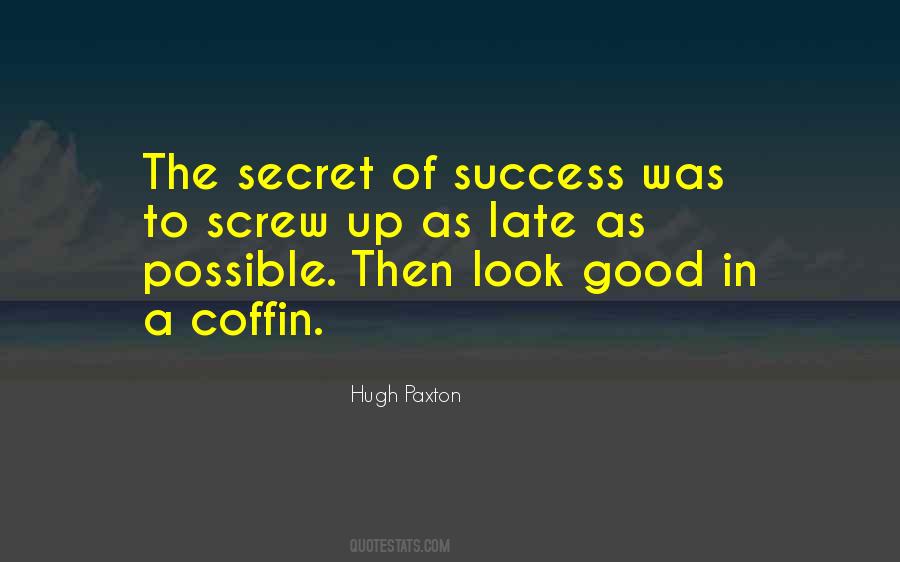 Success Secret Quotes #550572