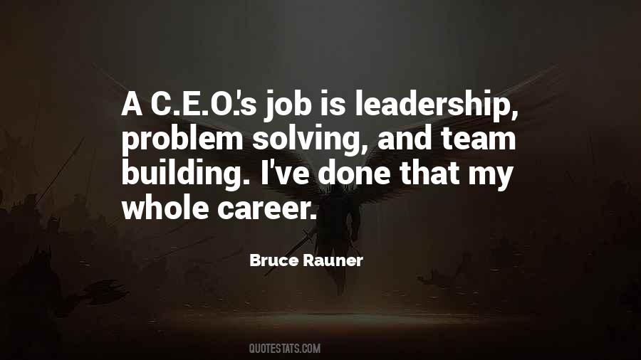 Quotes About Building A Career #133708