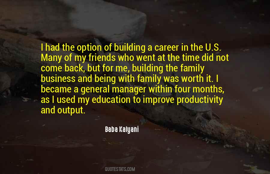 Quotes About Building A Career #1757615