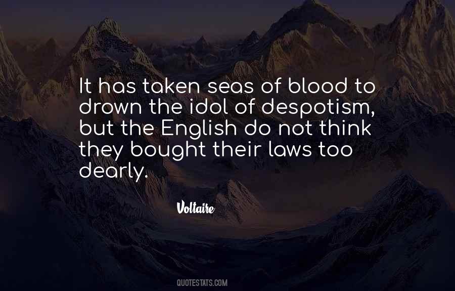 Quotes About Despotism #672399