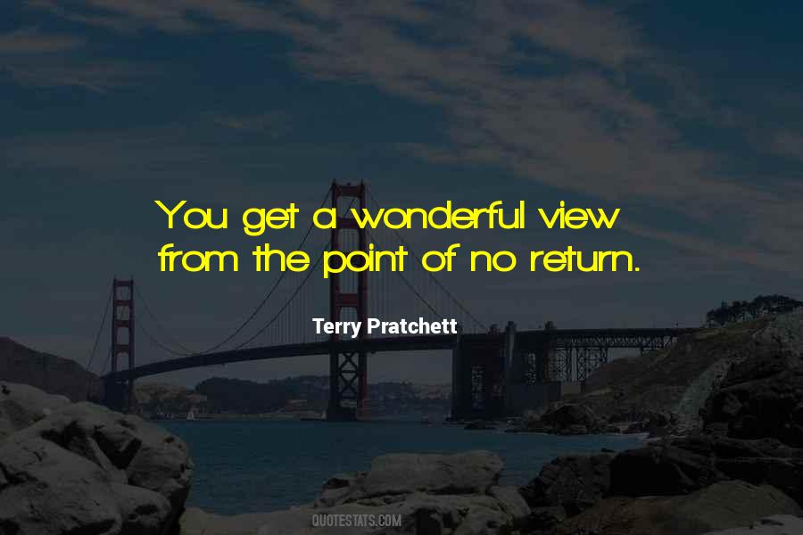 A Point Of No Return Quotes #202840