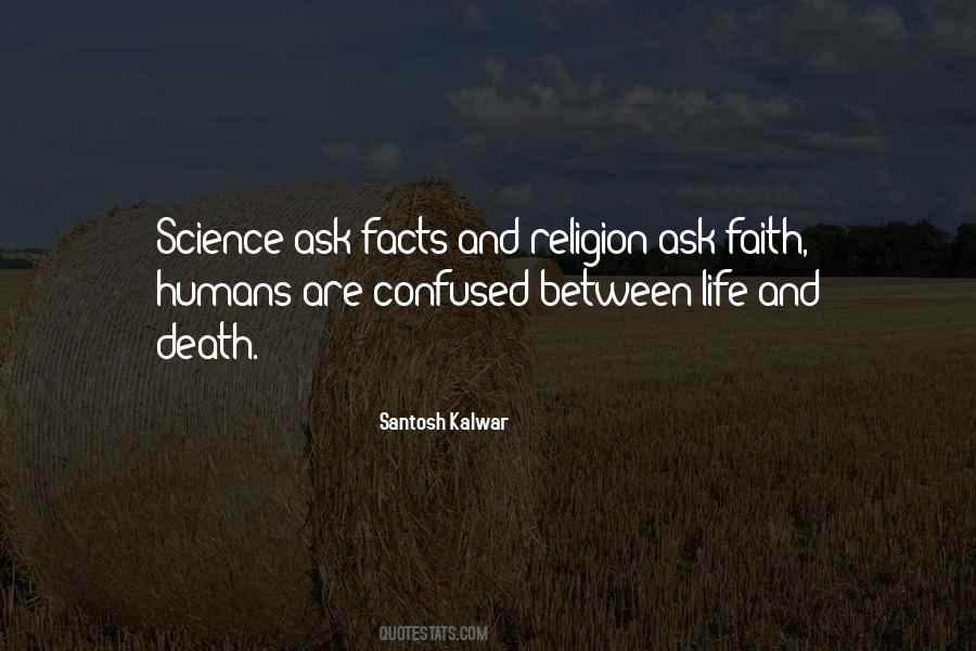 Quotes About Religion And Science #105640