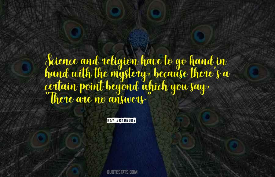 Quotes About Religion And Science #108883