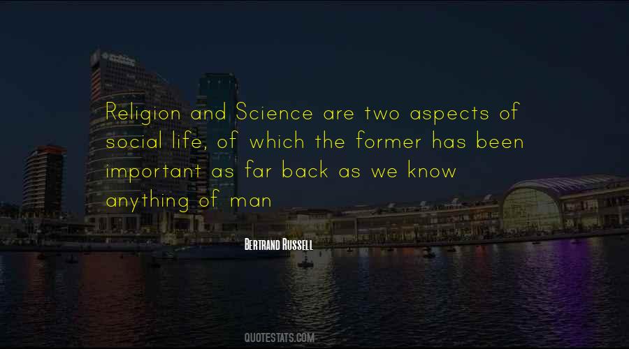 Quotes About Religion And Science #18685