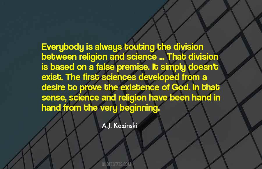 Quotes About Religion And Science #677137