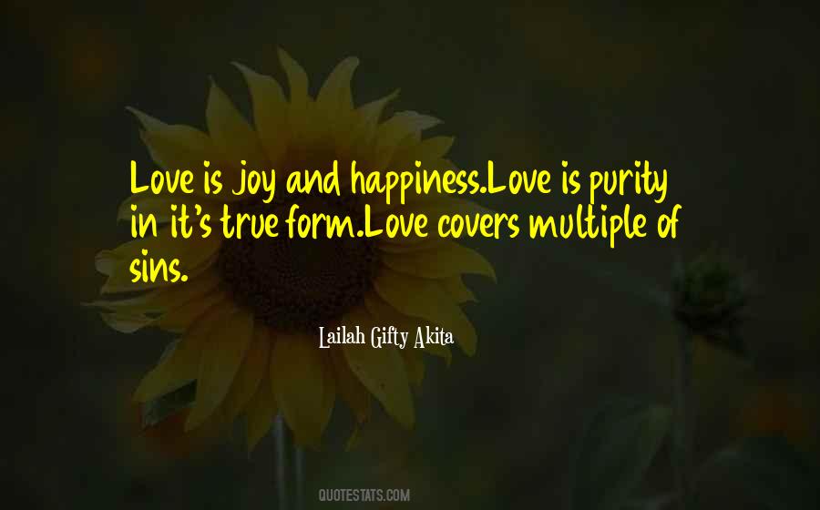 Quotes About Purity Of Love #185882