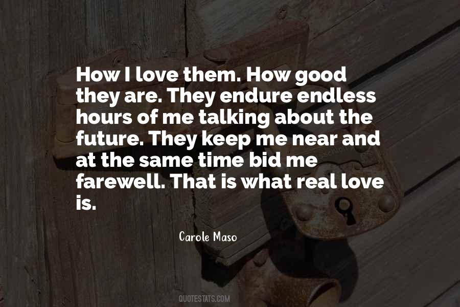 Quotes About Farewell Love #1831715
